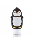Śliczne przenośne Cartoon niedźwiedź pingwin zwierząt silikonowa walizka podróżna organizator szampon żel pod prysznic przechowy