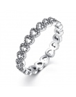 WOSTU Gorąca Sprzedaż 925 Sterling Silver 9 Style Wieżowych Party Ring Finger Dla Kobiet Oryginalny FB7151 Biżuterii Prezent