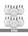 1PcsRSCHEF 1 sztuk 180ML szklane zamknięte puszki/słoik do przechowywania żywności przyprawy herbaty fasoli cukierki zachowanie 