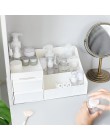 Duża pojemność kosmetyczka pudełko do przechowywania szuflady makijaż organizator opatrunek do pielęgnacji skóry Rack dom pojemn