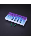 14 siatek 7 dni tygodniowo Pill Case medycyna tabletka dozownik Organizer pudełko na pigułki rozgałęźniki biżuteria pudełko do p