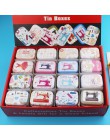 Kolorowe mini puszka uszczelnione opakowanie-słoik pudełka biżuteria, pudełko cukierków małe pudełka do przechowywania puszek mo