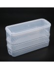Kosze do przechowywania z tworzywa sztucznego lodówka pudełko do przechowywania pojemniki do przechowywania żywności z pokrywką 