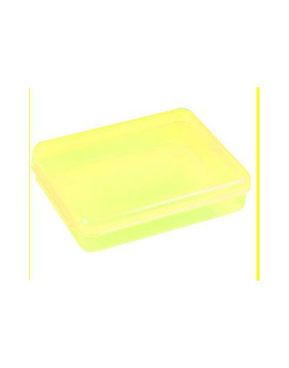 4 kolor Mini małe plastikowe przezroczyste z pokrywką z pokrywką kolekcja karta kredytowa karta bankowa pojemnik Case pudełko do