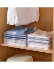10 sztuk/zestaw składana tkanina stojaki do przechowywania proste odzież szafa regały kończąc strona główna koszula bielizna org