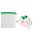 Siatka wielokrotnego użytku produkuje torby przyjazne dla środowiska torby na zakupy spożywcze owoce warzywa torby do przechowyw