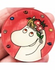 1 sztuk Piękny Cartoon Akrylowe Hippo Konia Broszka Odzież Ikona Plecak Akcesoria Odznaki Dekoracji Broszki Pin Dla Kobiet