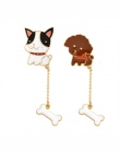 Panna Zoe 2 ~ 8 sztuk/zestaw Kitten Puppy Cat Dog Hippo Totoro Broszka przycisk Kurtka Dżinsowa Odznaka Pins Zwierząt Biżuteria 