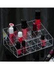 24 siatka akrylowa makijaż organizator pudełko do przechowywania kosmetyczne Box szminka schowek na biżuterię uchwyt na stojak m