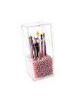 Wielu stylu PS akrylowe makijaż organizator kosmetyczne makijaż narzędzia do przechowywania perły Box Brush akcesoria organizato