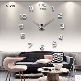 3d Luminous prawdziwe duży zegar ścienny rzucili lustro naklejki ścienne Diy salon wystrój domu mody zegarki kwarcowe duże zegar