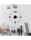 Nowy zegar ścienny zegarek nowoczesny design duże dekoracyjne zegary europa akrylowe naklejki salon akrylowe zegary ścienne i