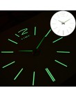 2019 nowy Luminous zegary ścienne duży zegar zegarek Horloge 3D DIY akrylowe naklejki na lusterka kwarcowy Duvar Saat Klock nowo