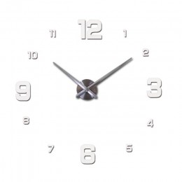 Nowy zegar ścienny zegary zegarek Horloge Murale Diy 3d akrylowa naklejka na lustro duży dom kwarcowy okrągłe igły nowoczesne da