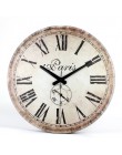 Antyczny zegar krótki projekt cichy Home Cafe biuro dekoracje ścienne zegary do ściany kuchennej duża moda dekoracyjny zegarek z