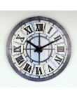 Retro badania zegar ścienny europejski styl pokój dzienny w stylu Vintage zegarek ścienny minimalistyczny sypialnia cichy kreaty