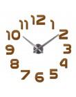 Top moda 3d zegar ścienny reloj de pared zegarek kwarcowy nowoczesne diy zegary ścienne pokój dzienny duże dekoracyjne horloge m