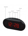AsyPets nowe mody nowoczesne AM/FM LED radio z budzikiem elektronicznych budzik biurkowy tablica cyfrowa zegary funkcja drzemki-