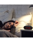 AsyPets nowe mody nowoczesne AM/FM LED radio z budzikiem elektronicznych budzik biurkowy tablica cyfrowa zegary funkcja drzemki-