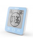 Zegar ścienny elektroniczny wodoodporny LCD cyfrowy wodoodporny do łazienki prysznic pomiar wilgotności