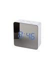 Wielofunkcyjny LED lustro budzik zegar zegar cyfrowy drzemki duży wyświetlacz czasu budzik biurkowy Despertador