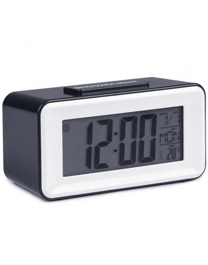 Cyfrowy Led budziki uczeń zegary z tydzień drzemki termometr zegarek elektroniczny stół kalendarz Lcd biurko zegar
