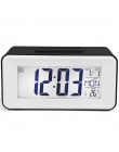 Cyfrowy Led budziki uczeń zegary z tydzień drzemki termometr zegarek elektroniczny stół kalendarz Lcd biurko zegar