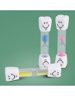 Dzieci dzieci szczotkowanie zębów Timer 2 minuty uśmiechnięta twarz klepsydra klepsydra