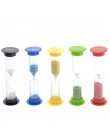 5 sztuk 30 sekund/1 minuta/3 minuty/5 minut/10 minut kolorowe klepsydra klepsydra klepsydra zegary (losowy kolor)