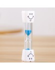 Cartoon 3Min Mini klepsydra na prysznic zegar/szczotkowanie zębów zegar z przyssawką klepsydry smile twarzy zegar nowy 2020