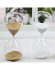 30 minut przezroczyste szkło piasku klepsydra kreatywne klepsydra timer zegar odliczania, walentynki prezenty wystrój domu