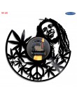 Bob Marley 3D kinkiet antyczne styl płyta winylowa światła salon Wall Art dekoracyjna lampa z zmiany kolorów