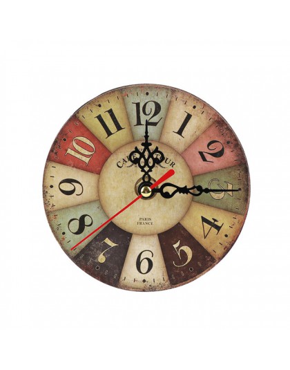 11 style Antique Decor zegary ścienne dekoracja wnętrza domu zegar Shabby Chic zegar retro pokój akcesoria do dekoracji domu