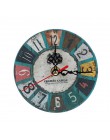 11 style Antique Decor zegary ścienne dekoracja wnętrza domu zegar Shabby Chic zegar retro pokój akcesoria do dekoracji domu