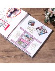 Nowa pościel 16 cal DIY Photo Album miłośników prezent urodzinowy zdjęcia ślubne dla dzieci Album fotograficzny papier do notatn