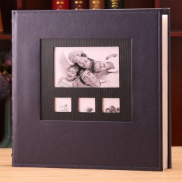 Album fotograficzny skórzany pokrowiec 6 Cal Foto z tworzywa sztucznego 6 Cal 600 kieszeni dużej pojemności skórzany rodzina dzi