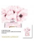 Moda książki butelka perfum plakaty obraz ścienny na płótnie akwarela kwiaty Vogue zdjęcia reprodukcje na płótnie malarstwo dla 