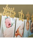 1st urodziny zdjęcie rama 1-12 miesięcy dziecka ramka na zdjęcia prysznic Baby ramka na fotografię dla dzieci urodziny Banner sa