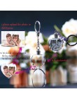 Wykonane na zamówienie kryształowa ramka na zdjęcia prezent dla dzieci szkło w kształcie serca Mini ramka na zdjęcie LED światła