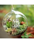 O. RoseLif marka szklana wisząca wazon Terrarium Ball Globe kształt mikro element dekoracji krajobrazu DIY kontener mieszkalny d