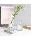 Nordic projekt szkło wazon europejski dekoracji domu kwiat wazon kompozycja kwiatowa hydroponicznych wazon stołowy do dekoracja 