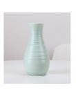 Kreatywny wazon plastikowy sztuczny kwiat suchy wazon nowy PE odporny na upadek wazon moda proste biuro wazon dekoracji domu