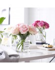 Rzemieślnicze kolorowe wazon DIY szklany wazon dekoracje biurowe kreatywny hydroponicznych butelki dekoracji domu przezroczyste 