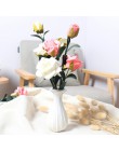 Małe kolorowe świeże wazony ceramiczne nowoczesne proste salon wystrój domu suchy kwiat małe przedmioty dekoracyjne Ornament Min