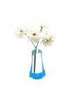 Przyjazne dla środowiska składany kwiat PVC trwały wazon przezroczysty kwiat garnek do domu wesele wydarzenie sklep dekory