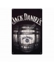 Jim whisky w stylu Vintage metalowa plakietka emaliowana Pub kasyno domu dekoracje barowe płyta Billboard malowanie zimne piwo w