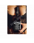 Jack wino whisky w stylu Vintage metalowa plakietka emaliowana Pub Bar kasyno wystrój domu piwo reklama płyta malarstwo plakat n