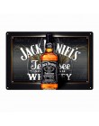 Jack wino whisky w stylu Vintage metalowa plakietka emaliowana Pub Bar kasyno wystrój domu piwo reklama płyta malarstwo plakat n