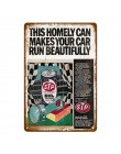 Olej silnikowy i benzyny metalowe tabliczki motocykli samochodów ciężarowych opony garaż wystrój tablica dekoracyjna plakat arty