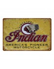 Motocykl samochód ciężarówka żelazo tablica malarstwo metalowe plakietki emaliowane plakat Bar Pub Club Cafe człowiek jaskinia g